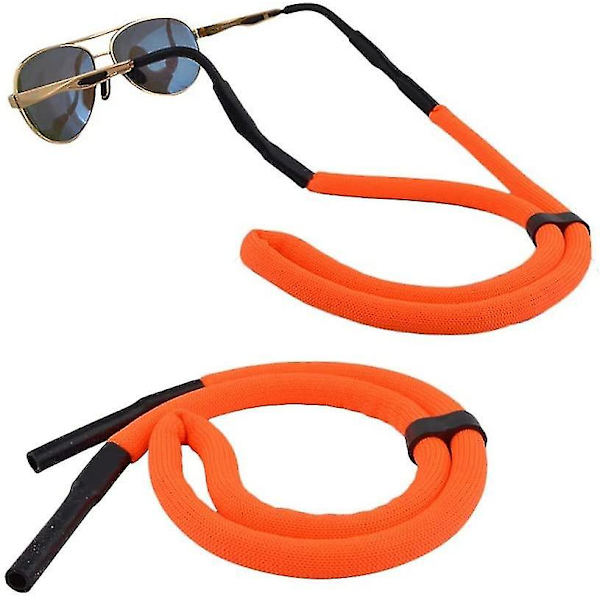 6 stk Sports Eyeglass Strap Rope Eyeglass Chain Floating Foam Eyewear Retainer