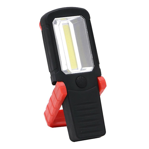 Cob Led lommelykt arbeidsinspeksjonslys med magnetisk base og justerbar krok