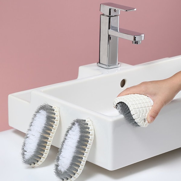 Böjbar Flexibel Skrubbborste Kraftig Köksrengöringsverktyg 2pcs
