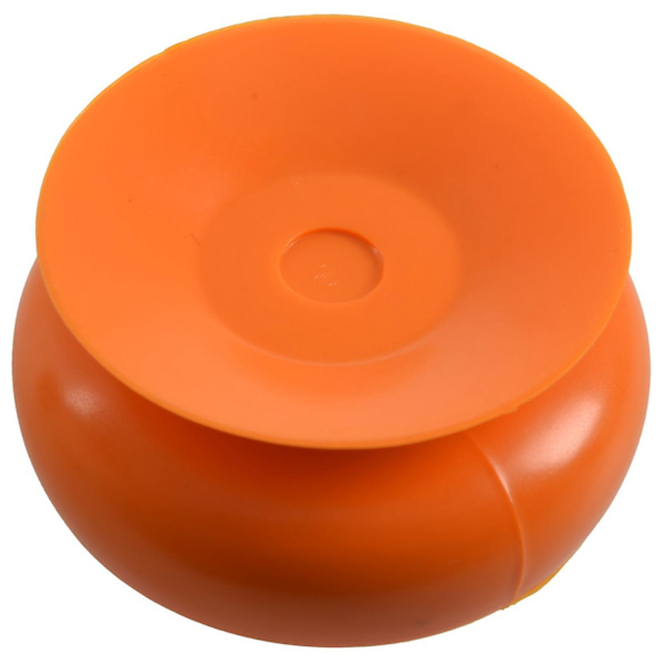 2x 7cm Vattentät Kök Badrum Dusch Klocka Sugkopp Sugvägg Orange & Grön