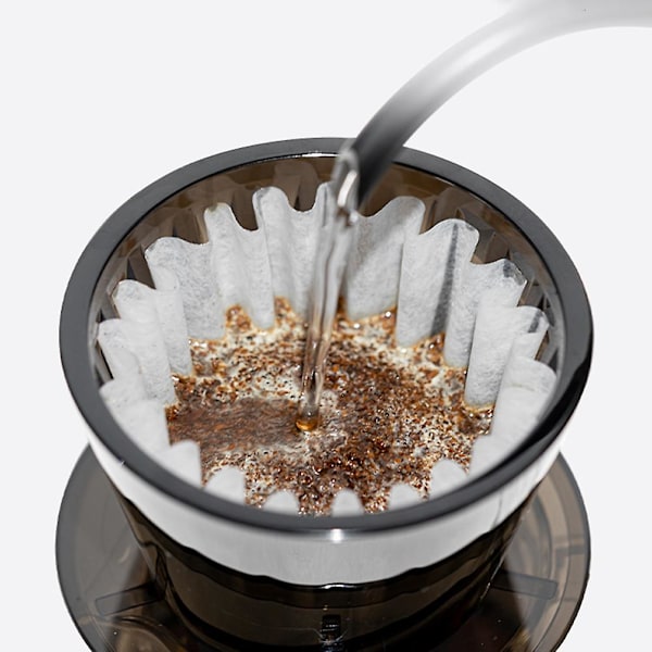 B75 Wave Kaffe Dripper Crystal Eye Hell Over Kaffe Filter Pctg 1-2 Kopper Kaffe Maskin Øk Uni