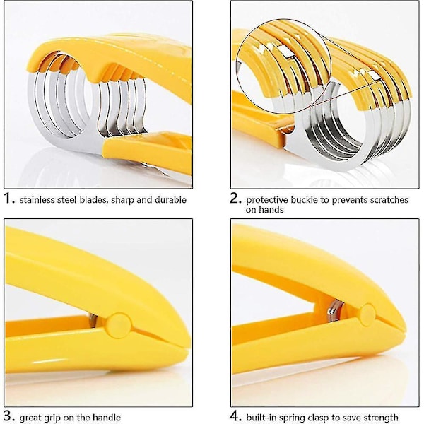 Bananslicer, frugt- og grøntsagssalat skræller 2 stk.