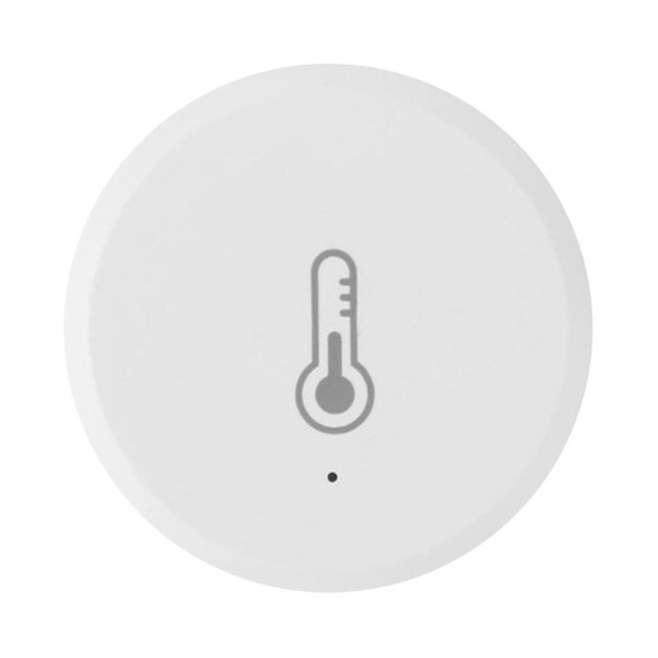 Zigbee Smart Temperatur- och Luftfuktighetssensor Batteridriven Säkerhets Mini Hygrometer med Tuya Sma