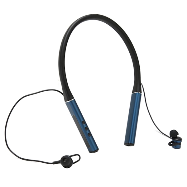 Bluetooth-kaulapantakuulokkeet langattomat HiFi-stereo bassomagneettiset kaulapantakuulokkeet ulkoiluun ja treeneihin, sininen