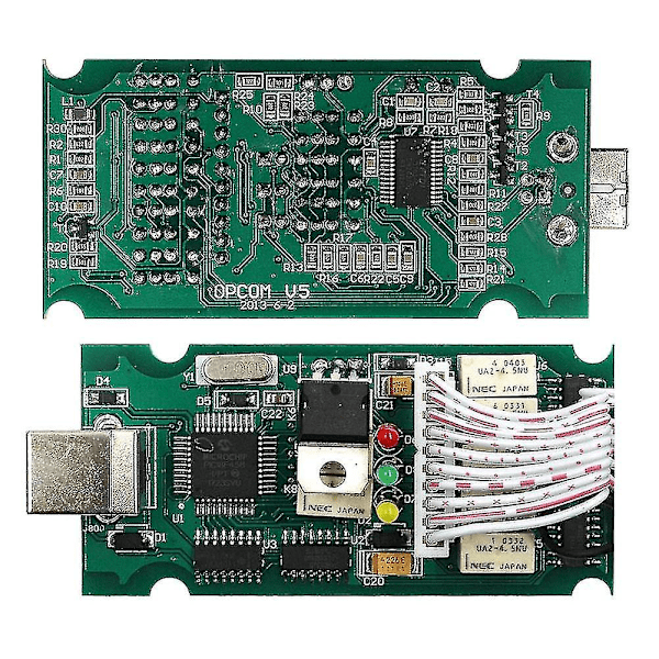 Opel Op Com Op-com Pic18f458 Firmware Opcom V1.99 -diagnostiikkatyökalu