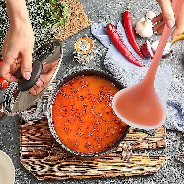 Non-stick gryde husholdningsske rustfrit stål silikone madklemme