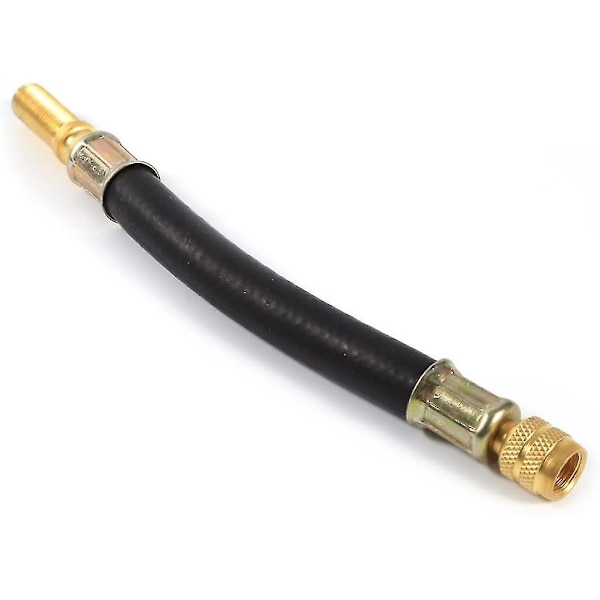 4 stk. Fleksible dækventilforlængere Lastbil/bus Transit Adapter 140mm Med 2 klemmer