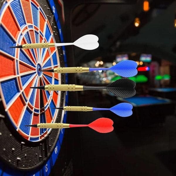 Plastic Darts for Electronic Dartboards, 12 Soft Tip Darts