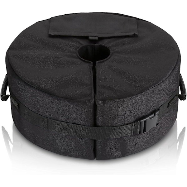 Parasol Basvikt Väska, Heavy Duty Paraply Sand Bas Upp Till 88lb, Sidoöppning Robust Solskydd Bas Stativ Sandsäckar, Utomhus Parasol Vikthållare