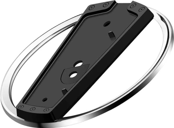 PS5 Vertikal Stativ, ABS og Metall Plassbesparende Konsollholder, Kompatibel med PS5, PS5 Pro og PS5 Slim for Spilloppsett