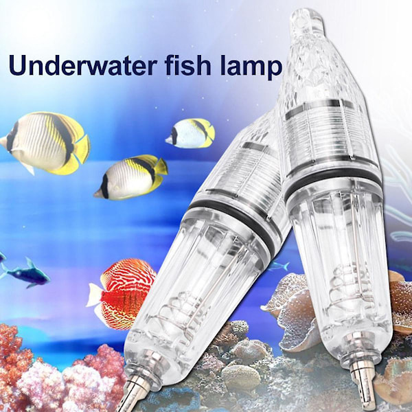 5 stk LED Blinkende Lokkelys Mini Deep Drop Under vann Lys Fiske Lokke LED Lampe Fiske Lys Natt F
