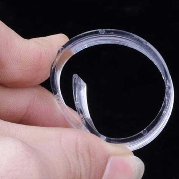 6 stk C Armbånd Klokke Display Stativ Stor+Liten