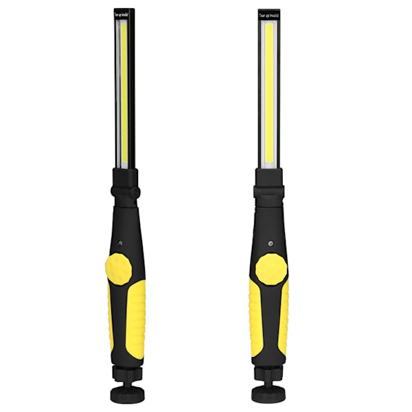 Yellow emergency light Rechargeable LED Slim Work Light Folding Torch meet your lighting needs（375 * 40mm）