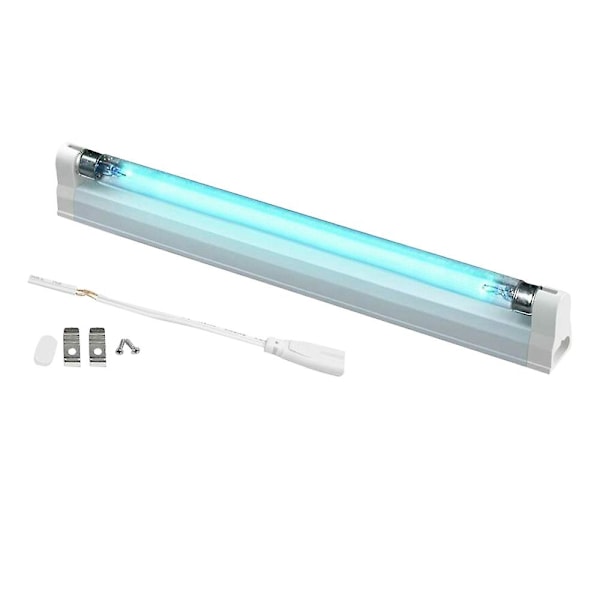 T5 6w Led Uv-lampe Kvarts Ultrafiolett Uvc Bakteriedrepende Lys Desinfeksjonslampe 220v