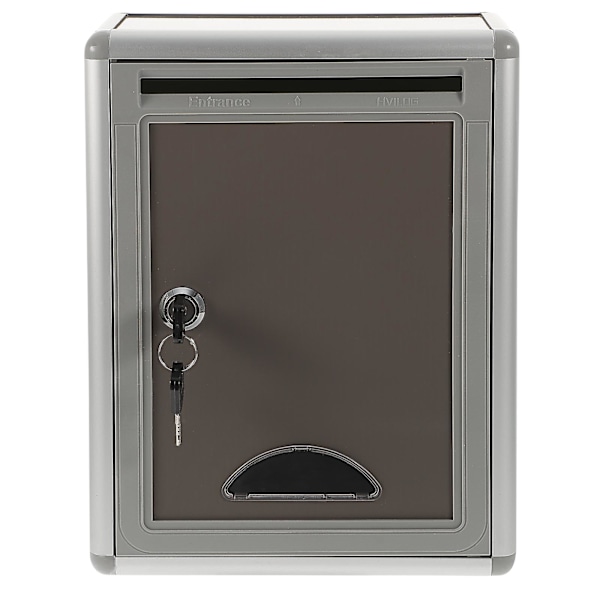 Small Suggestion Box Mailbox With Lock Wall Hanging Complaint Suggestion Box Aluminium Alloy Box