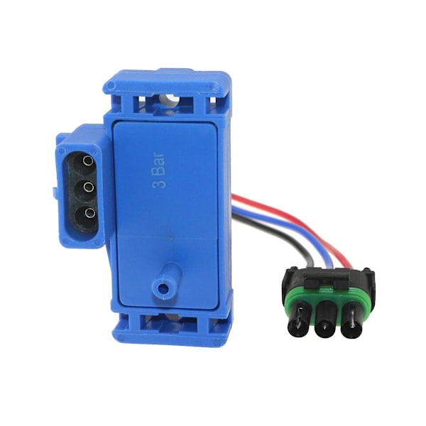 12223861 16040749 12219935 För 3bar 3 Bar Grenrör Kart Sensor Boost Turbo Med Pigtail Plug Wire