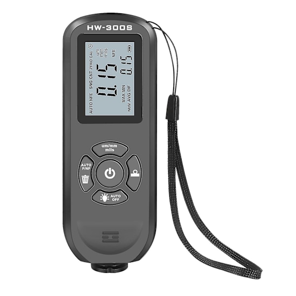 Digital Coating Tykkelsesmåler Bil Maling Film Tykkelsesmåler Meter Måling Fe/nfe