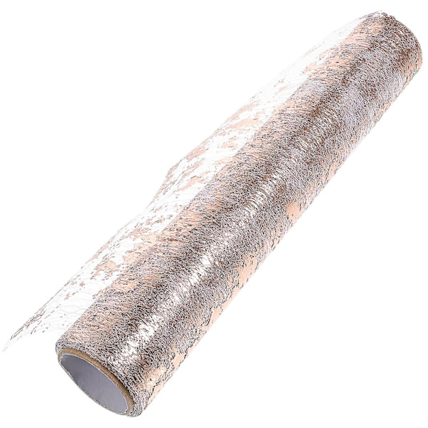 Bordslöpare i nät, metallisk glitter, tunn nätlöpare för bröllop, födelsedagsfest, bord