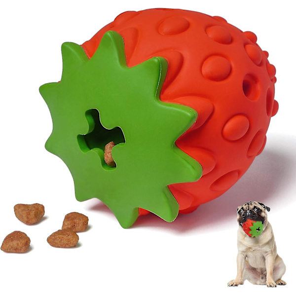 Tuggummi leksaker för hundar, matdispenser, hundtuggleksaker för att rengöra tänder, Iq-terapileksaker