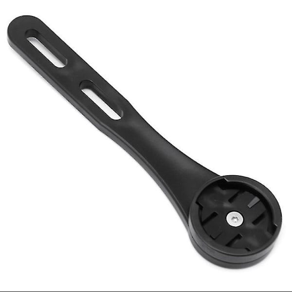 Cykelcomputerholder, cykel GPS-holder, cykelstyr computerholder beslag udendørs cykelholder til GPS (1 stk., sort)