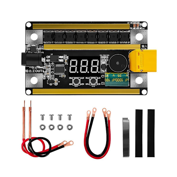 12V Handhållen punktsvetsmaskin DIY Bärbar 18650 Mobiltelefon Litiumbatteri Punktsvets