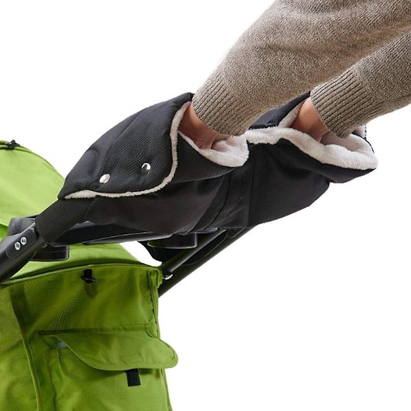 Talviset rattaiden käsimansetit, rattaiden hanskat, vauvanrattaat, rattaiden fleece-mummo