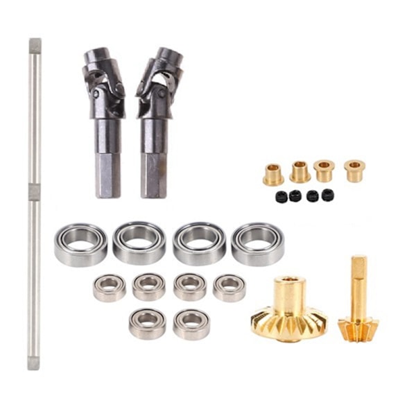 3x B-1 B-14 B-24 B24 C14 C-14 1/16 kuorma-auton Rc-auton päivitys metalliset vetoakselit vaihdelaatikko silta etuakseli