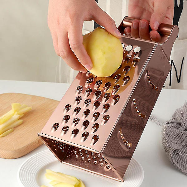 Multifunktionel grøntsagssnitter, ostrivejern, til salater, pommes frites og chips