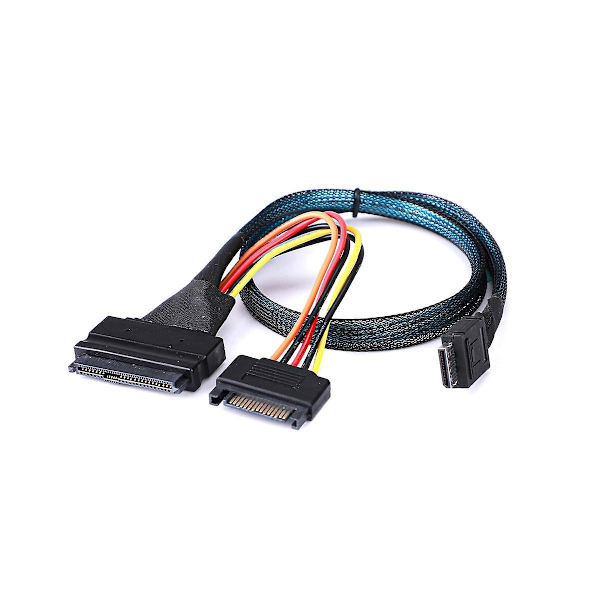 Mini Oculink 4i Højhastigheds Pcie 4.0 Sff-8611 Til 8639 U.2 Datakabel Sff8611 Til Sff8639 Kabel