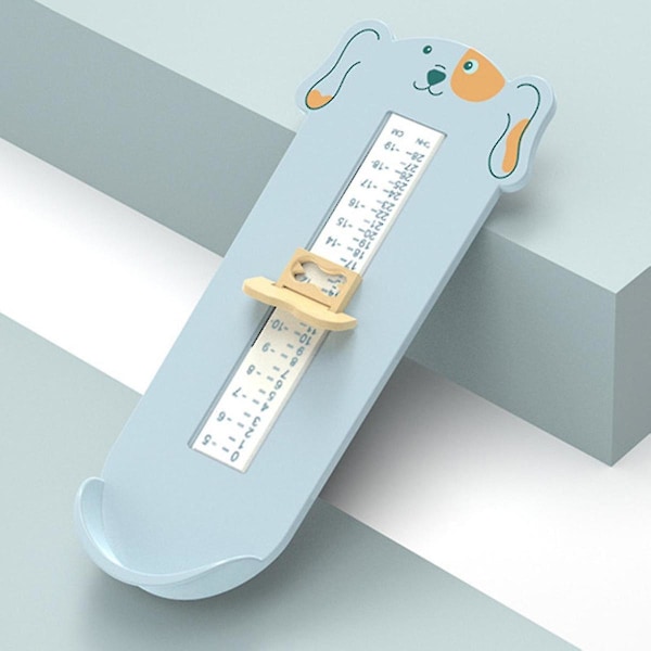 Holdbar børns fodmåler, fodmåler, fodmåler børns sko indvendig længdemåleinstrument fodlængde højdemåler spædbarn og