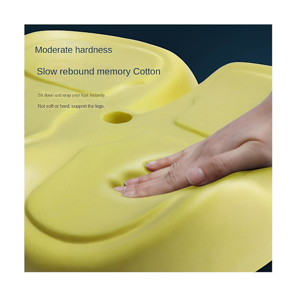Komfortabel Memory Foam Slow Rebound Pude Bil Kontorstol Pude Egnet Til Stillesiddende Haleben