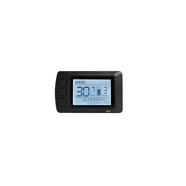 Ebike Lcd-m3 Display 24v36v48v Sm-kontakt Anslutning Display Lämplig För Elektrisk Cykel Smart C