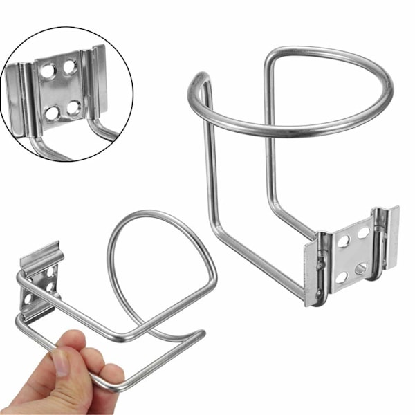 Rustfrit stål båd ring kopholder universal drikkeholdere til marine yacht lastbil RV bil trailer hardware