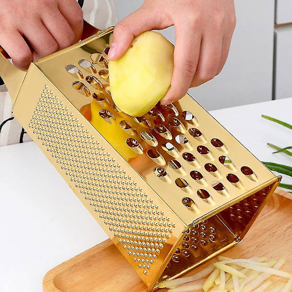 Multifunktionel grøntsagssnitter, ostrivejern, til salatpomfritter