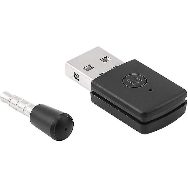 Bluetooth Dongle - Mini Trådløs Hodesett Bluetooth-adapter, Mikrofon Bluetooth Dongle-adapter for Trådløst Hodesett (1 sett, Svart)