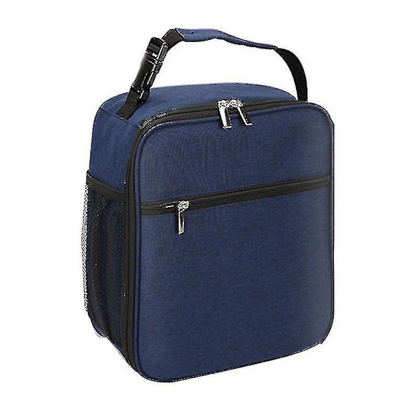 Canvas Lunch Bag Vuxna Isolerad Lunchlåda Lunchlådor Student Lunchväskor