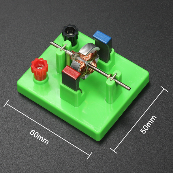 DIY DC elektrisk motor monteringssats - Vetenskaplig labb pedagogisk fysik inlärningsexperiment leksak för barn elektrisk motor