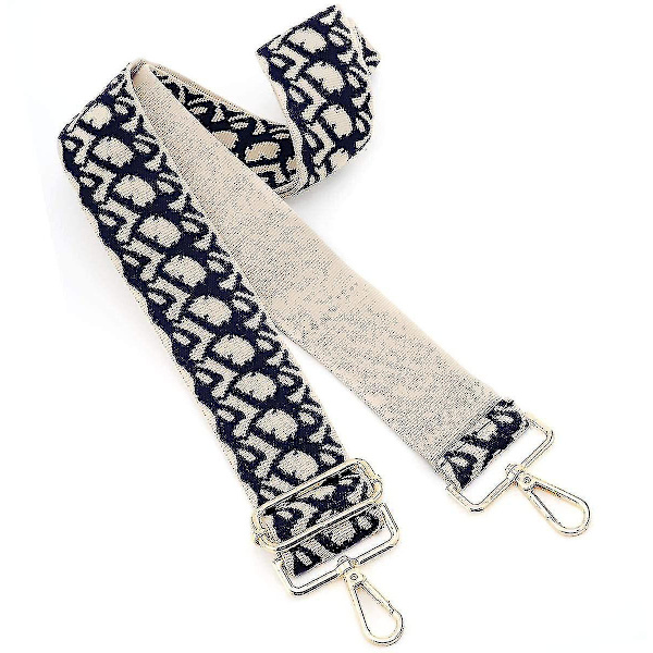 Bred Skulderrem Justerbar Udskiftningsbælte Crossbody Rem (multicolor) (1stk)