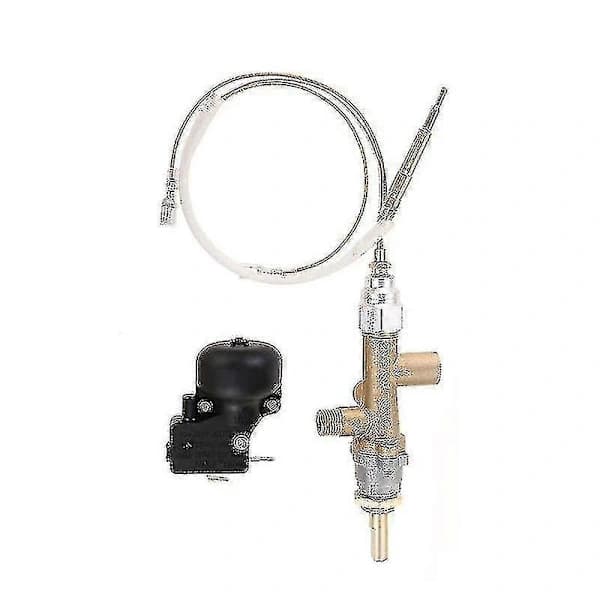 Kontrollventilkitt for propan terrassevarmer med termoelement sensor vippebryter messing for utendørs varmere 11,5 cm