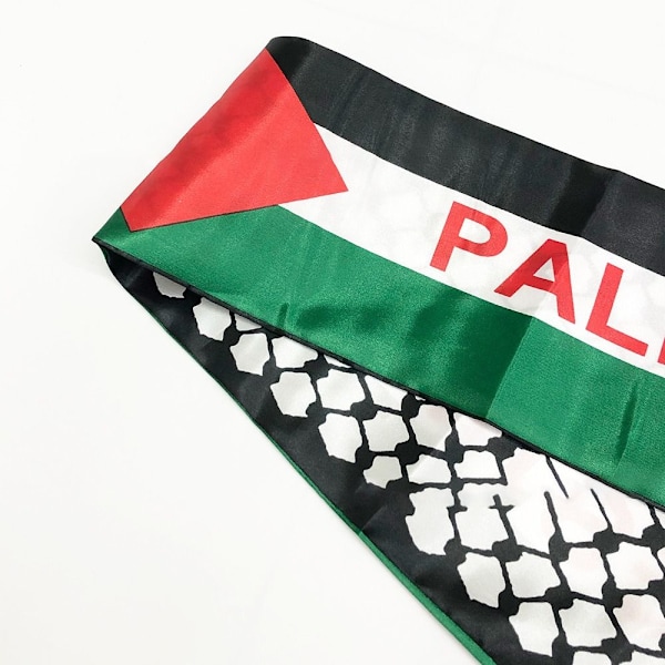 Flag Tørklæde Tryk Satin Flag Tørklæde 5