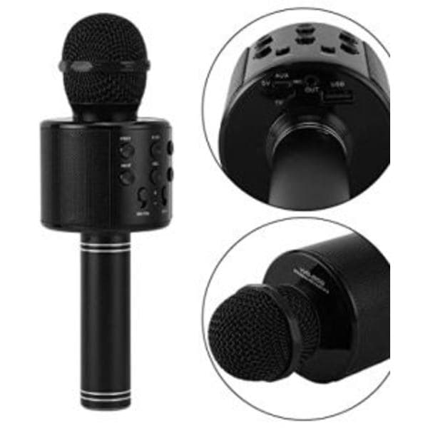 JULKORT KTV bluetooth karaoke WS-858 WSTER vaaleanpunainen