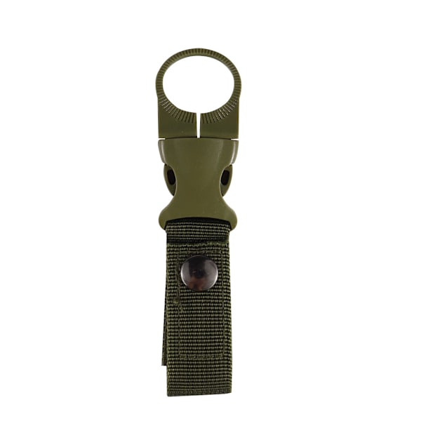 2 svarta armégröna khaki vardera förlängningsutrustning utomhus nylonband hängande spänne kardborrespänne（6 st）
