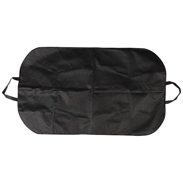 Dressbeskyttelse Reise Bærbar Forretnings Folding Henger Garderobepose Husholdning Klær Beskytter Etui For Hjem Soverom Garderobe(svart/stor)