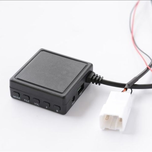Med mikrofon Bil Bluetooth-- Ljudmodul Adapter Ersättning Kompatibel Bluetooth Adapter 2 st