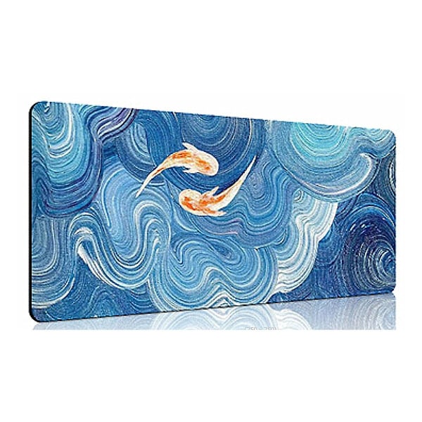 Lucky Koifish Stor Musmatta Dator Tangentbord Musmatta Musplatta 800x300x2mm