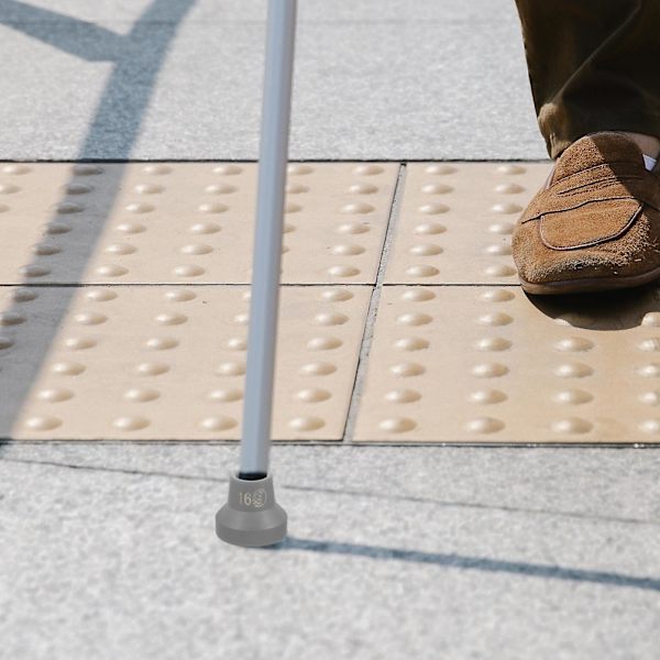 4 stk. Krykke udskiftning spidser Gåstok spidser Krykke udskiftning stok spidser Skridsikre stokbeskyttere