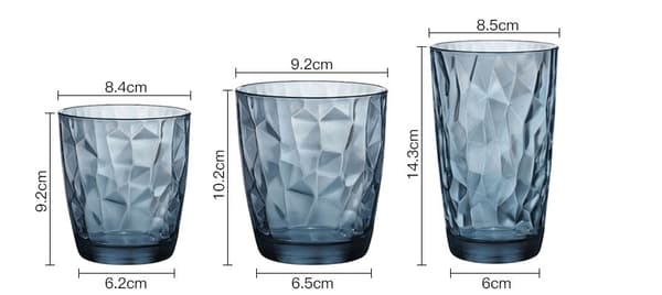 Plastkopper 20 oz | sett med 8 i 4 kystfarger