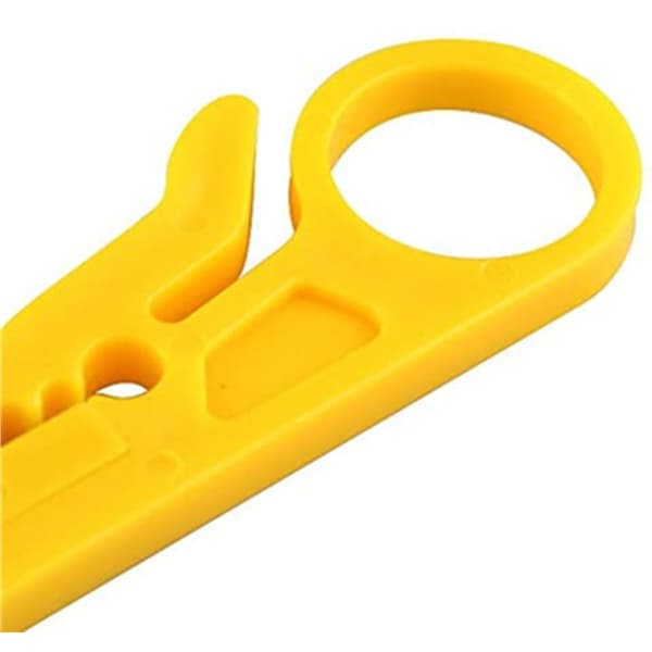 Mini Wire Stripper 1 Pakke Netværkskabel Stripper Punch Down Cutter til Netværkskabel, RJ45/Cat5/CAT-6 Datakabel