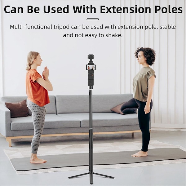 Mini Tripod Lomme Kamera Desktop Stativholder Selfie Sticks Til 3 Gimbal Tilbehør L