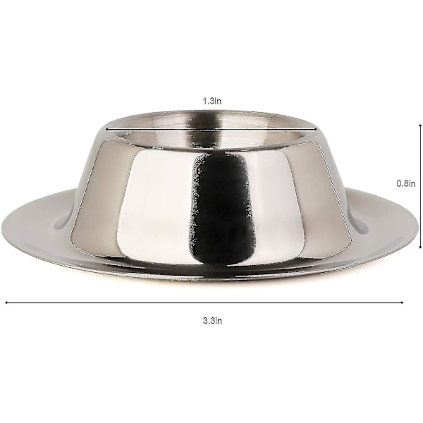 Eggkoppholder i rustfritt stål, sett for bløtkokte egg, holder for egg, kjøkkenutstyr